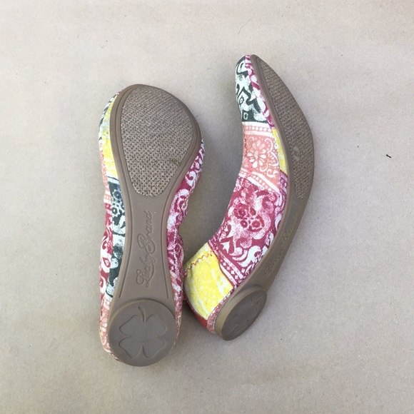 Lucky Brand Paisley Flats - Picture 4 of 4